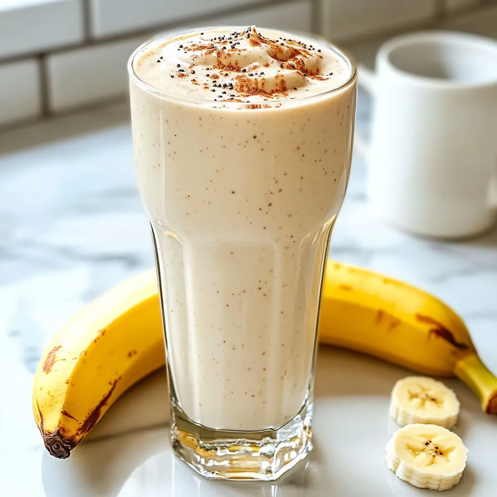 Almond Butter Protein Smoothie Healthy Boost Recipe