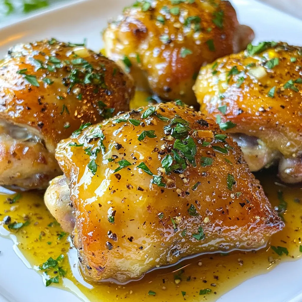 Honey Mustard Chicken Thighs Flavorful and Easy Recipe