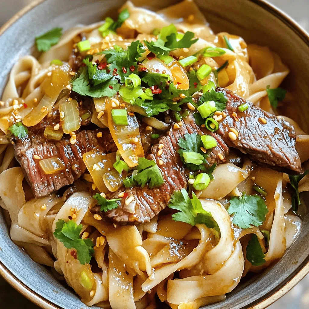 Garlic Butter Steak Noodles Savory Dinner Delight