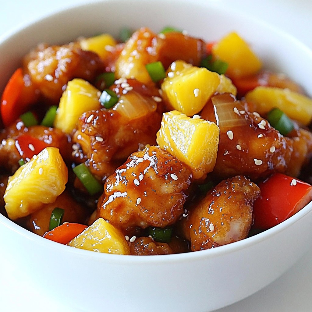 Sweet and Sour Chicken Flavorful and Easy Recipe