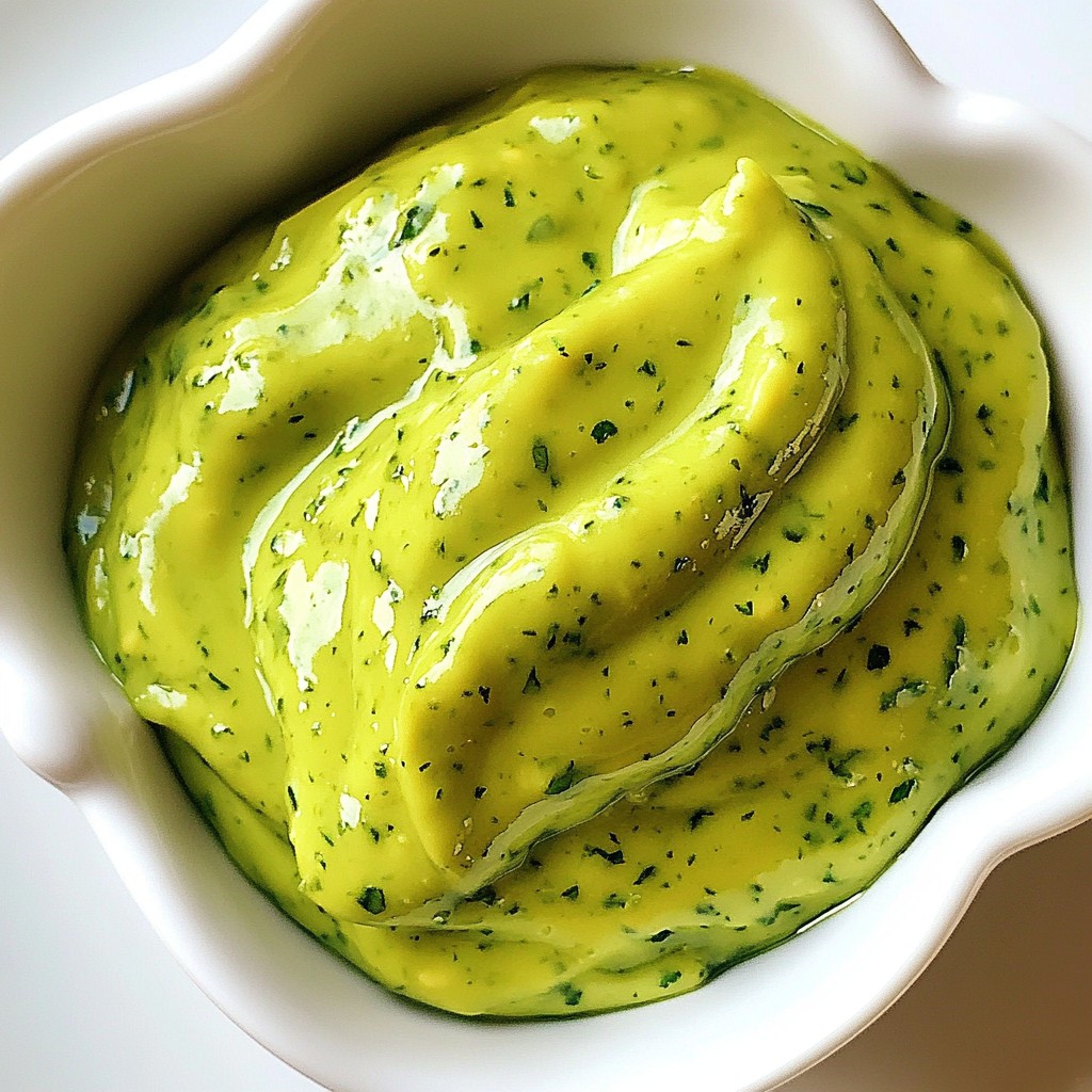 Avocado Cilantro Lime Dressing Simple and Fresh Taste
