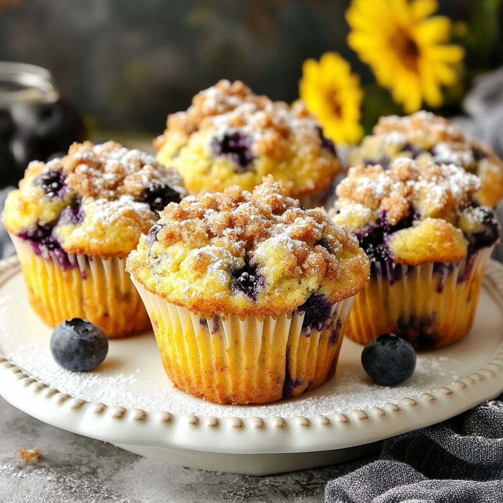 Blueberry Streusel Muffins Irresistible and Easy Recipe