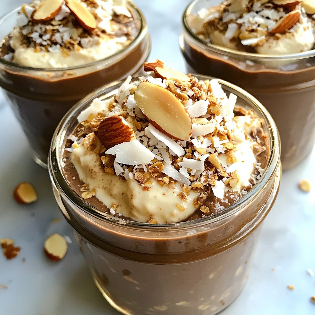 Almond Joy Overnight Oats Tasty and Easy Recipe