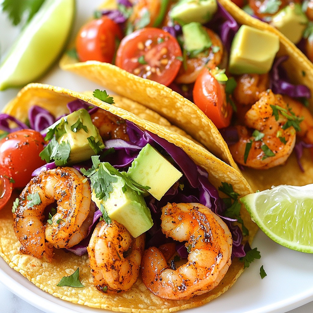 Spicy Cajun Shrimp Tacos Flavorful and Easy Recipe