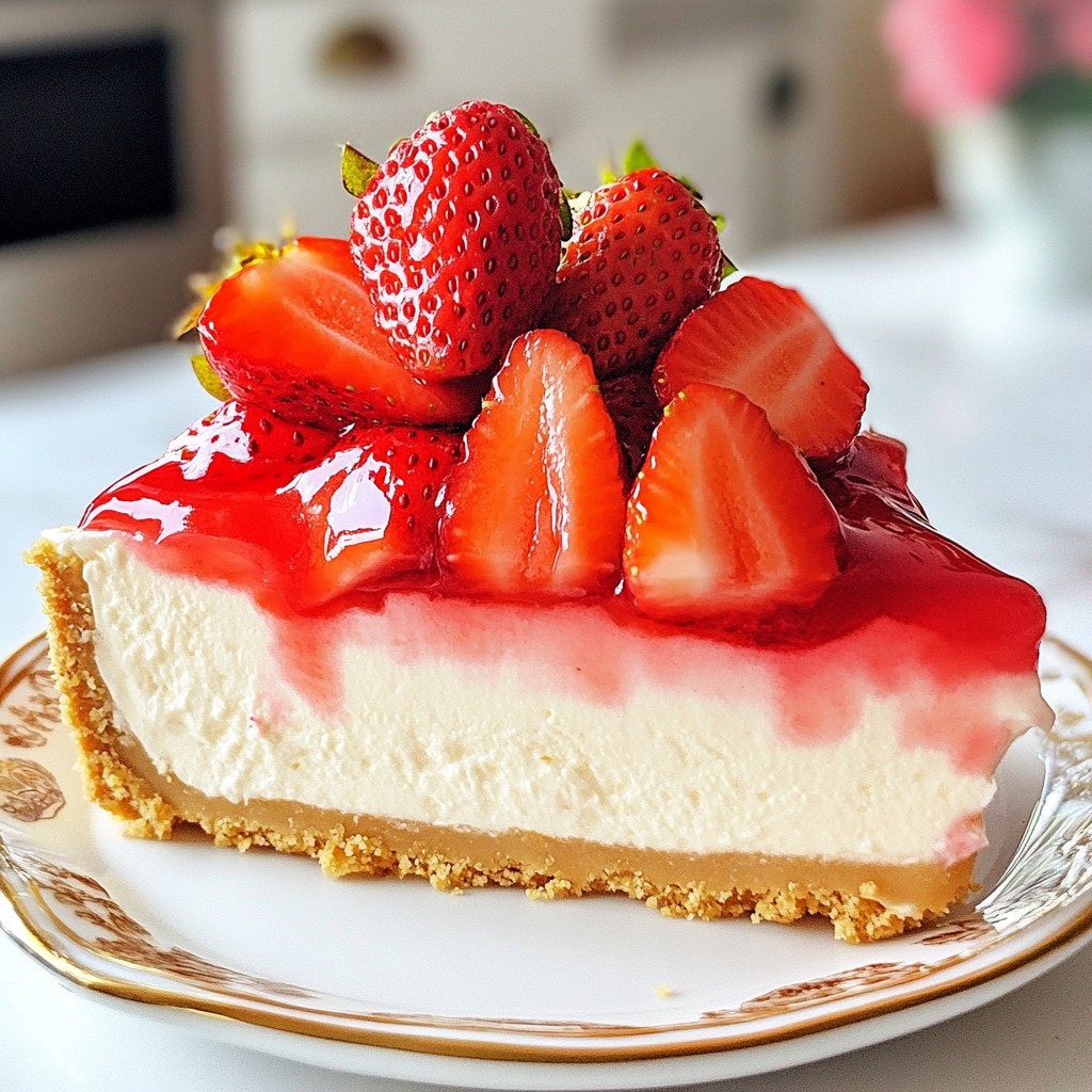 Strawberry Lemonade Cheesecake Delightful and Creamy Recipe