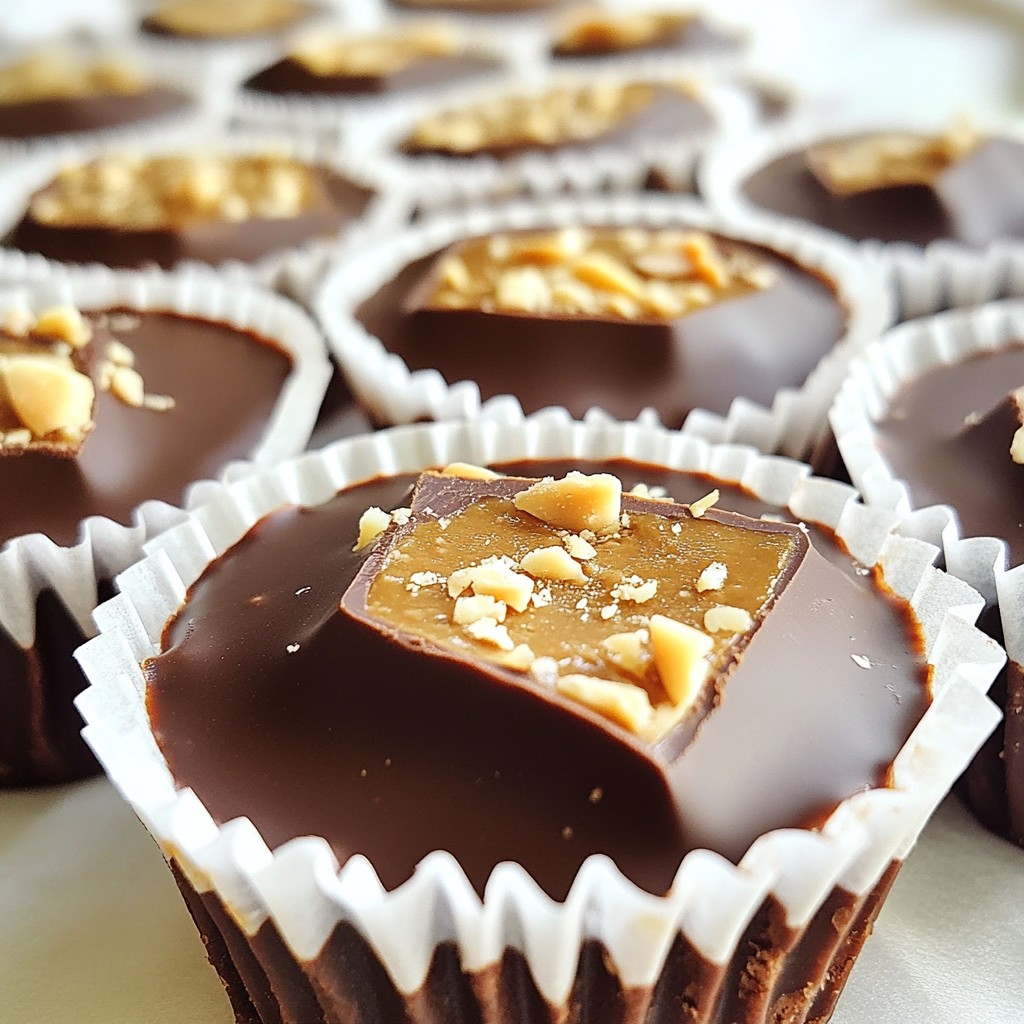Vegan Chocolate Peanut Butter Cups Delicious Treat