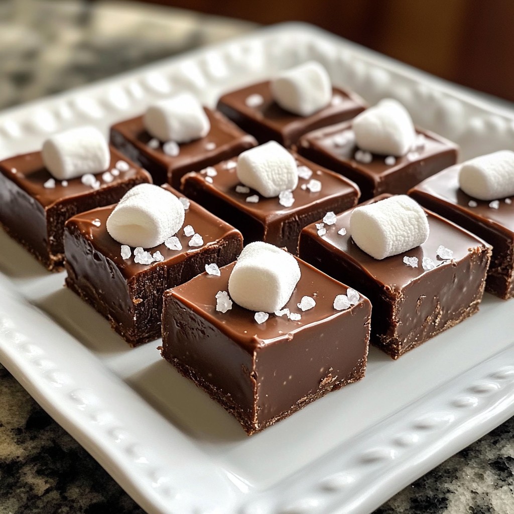 Chocolate Marshmallow Fudge Decadent and Simple Treat