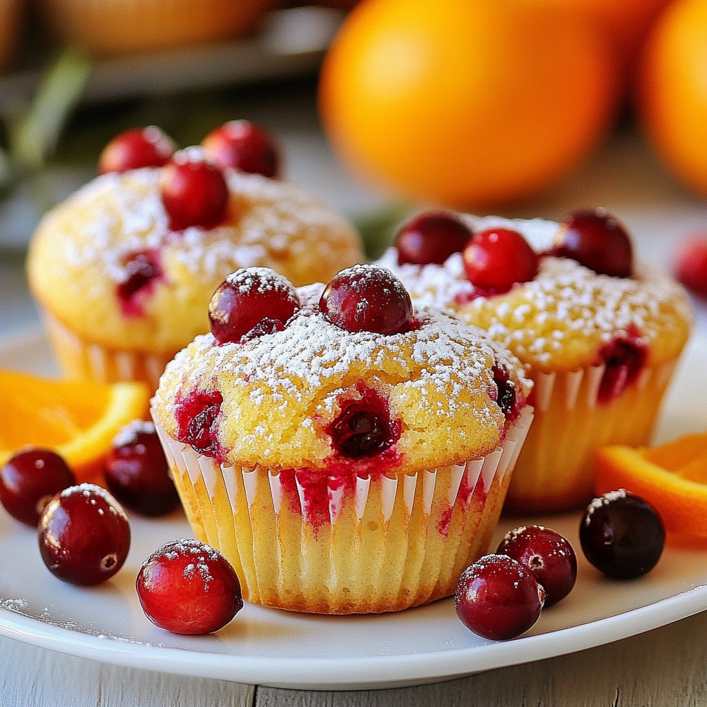 Cranberry Orange Muffins Scrumptious and Simple Recipe