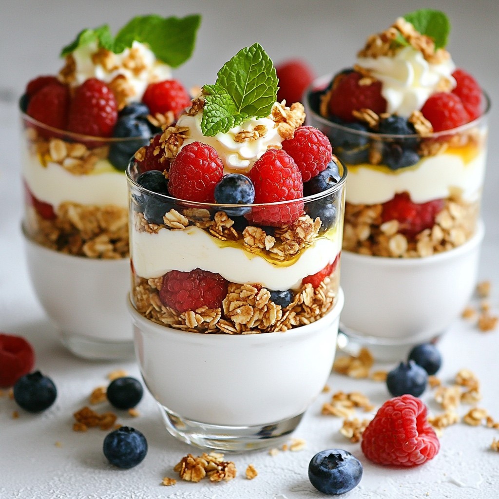 Greek Yogurt Berry Parfait Delicious and Healthy Treat