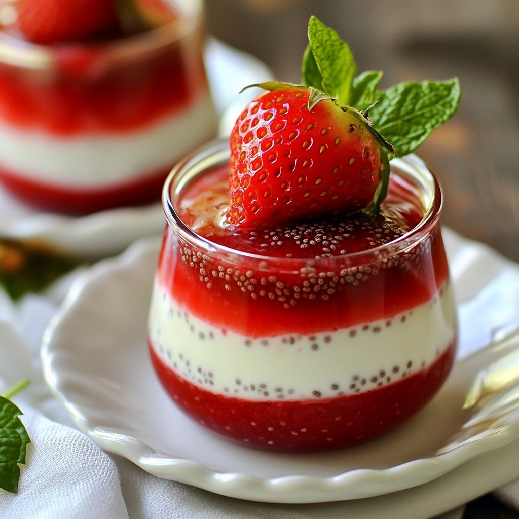 Savory Strawberry Coconut Chia Jam Delight Recipe