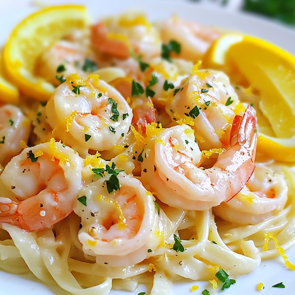 Lemon Garlic Shrimp Scampi Flavorful and Simple Meal