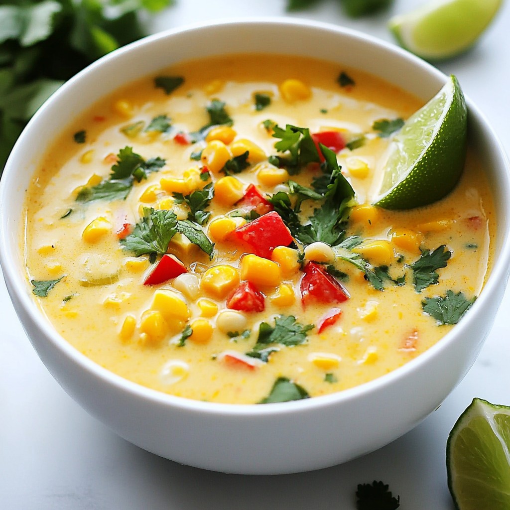 Creamy Corn Chowder Simple Comforting Recipe
