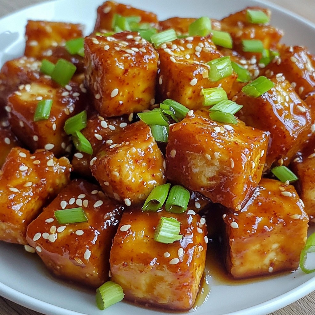 Sweet Chili Glazed Tofu Flavorful and Easy Recipe