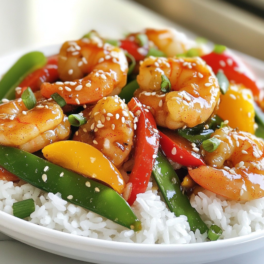 Honey Garlic Shrimp Stir-Fry Flavorful and Easy Meal