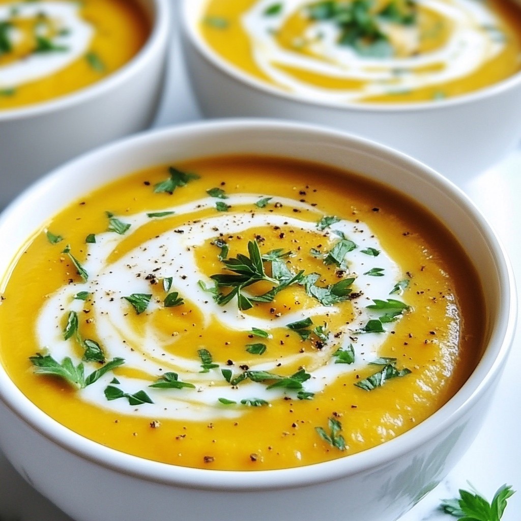 Honey Roasted Carrot Soup Irresistible Flavor Boost