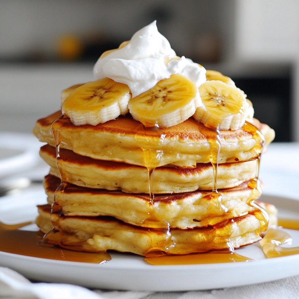 Caramelized Banana Pancakes Irresistible Breakfast Delight