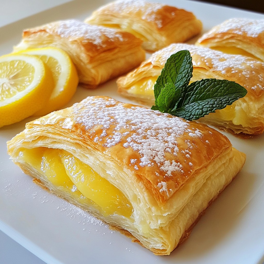 Lemon Cream Cheese Danish Delightful and Easy Treat