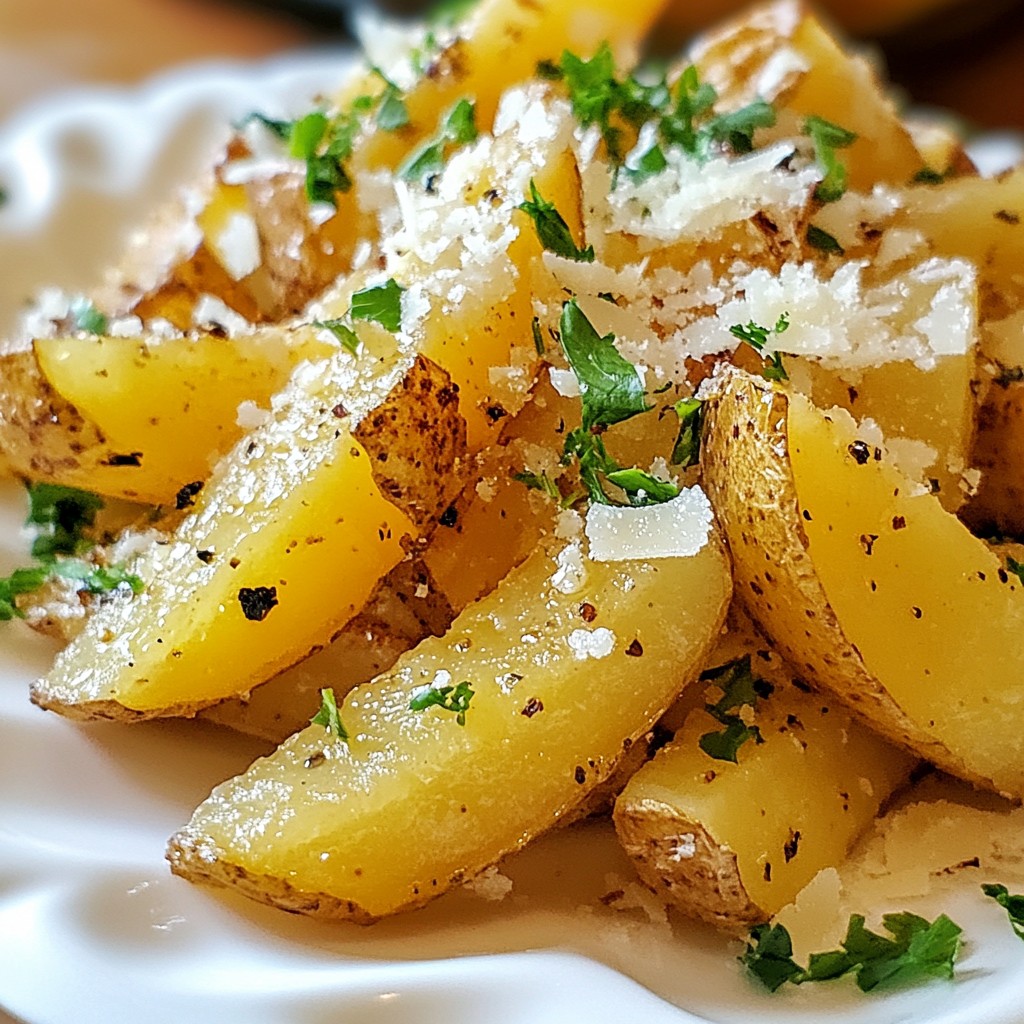 Parmesan Truffle Fries Crispy and Flavorful Delight