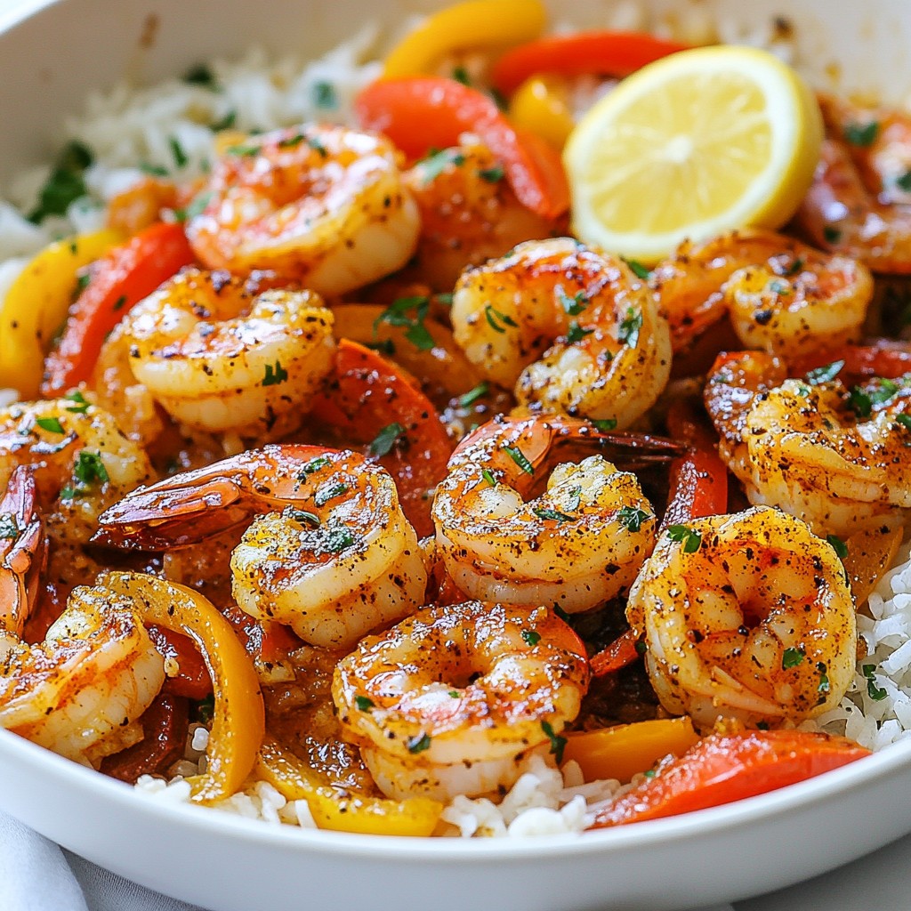 Spicy Cajun Shrimp Skillet Flavorful and Quick Meal