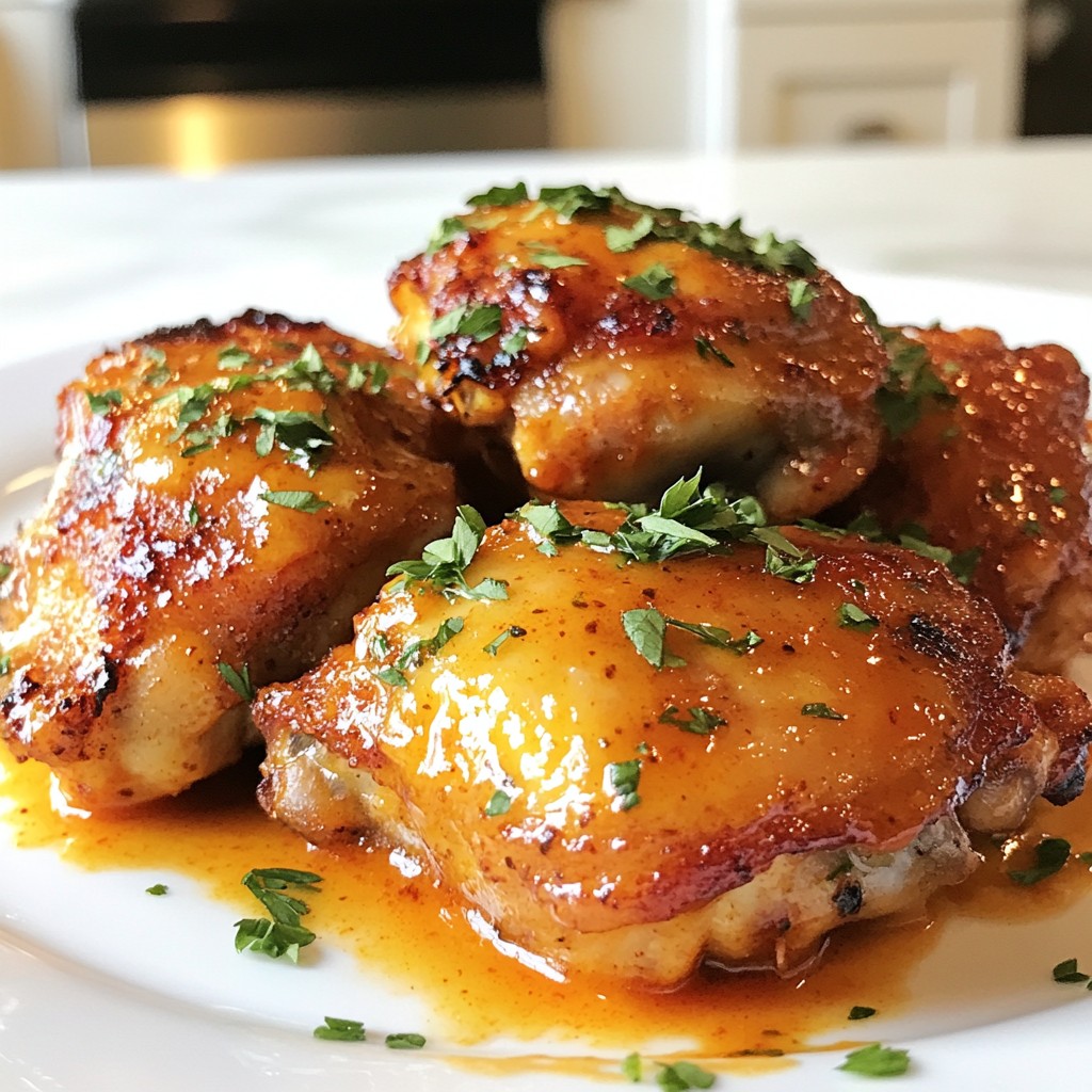 Buffalo Ranch Chicken Thighs Flavorful and Easy Bake