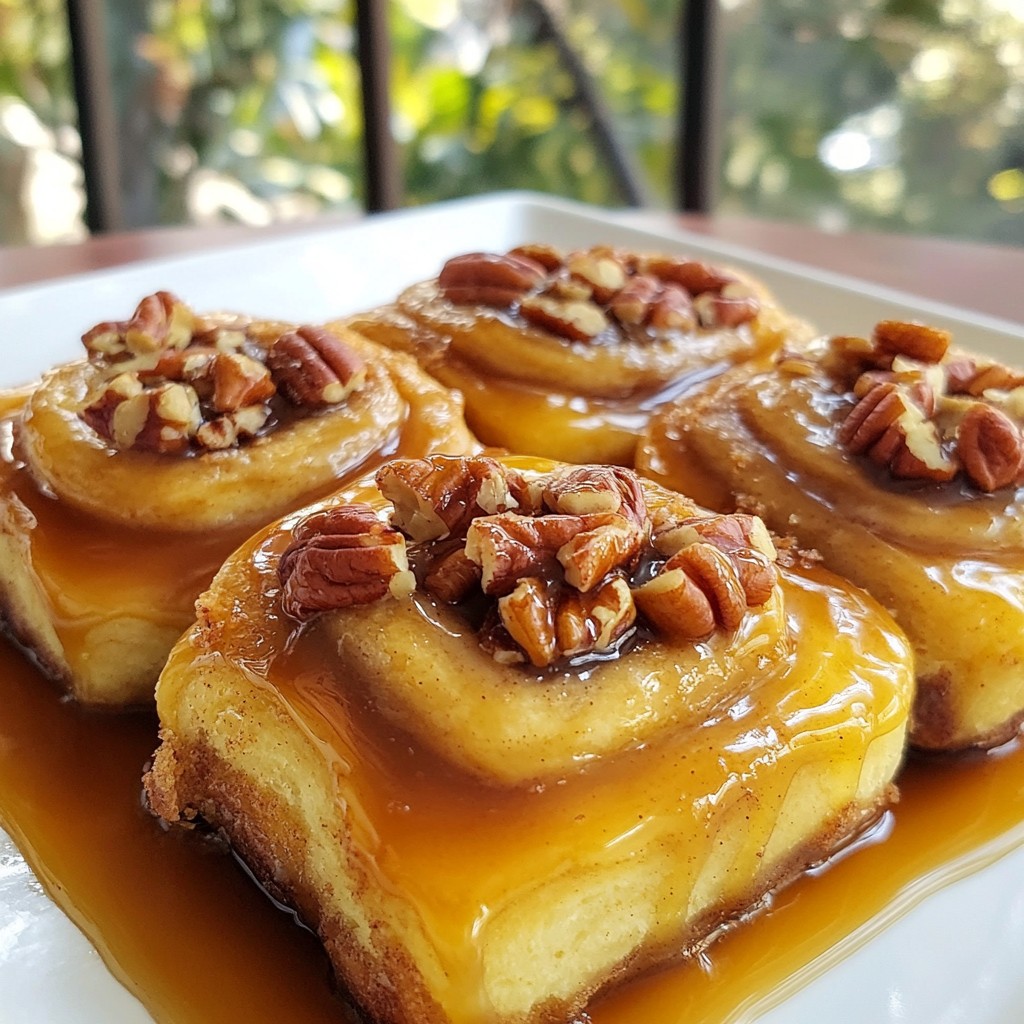 Caramel Pecan Sticky Buns Irresistible and Sweet Treat