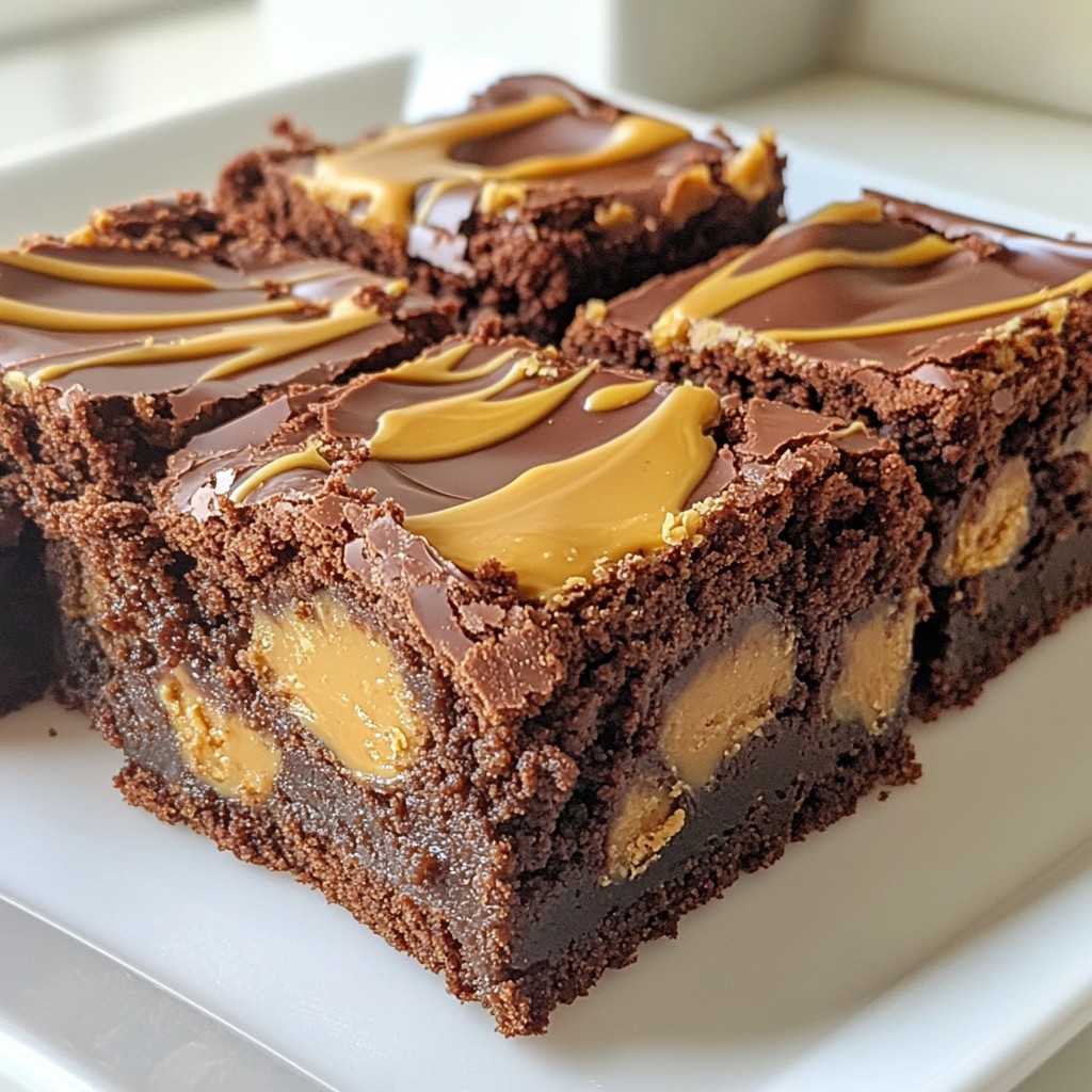 Peanut Butter Cup Brownies Irresistible Treat to Bake