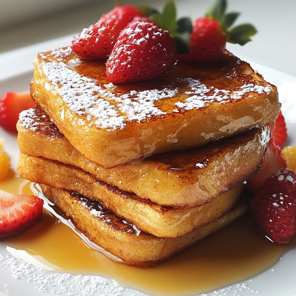 Classic Cinnamon French Toast Flavorful Morning Treat