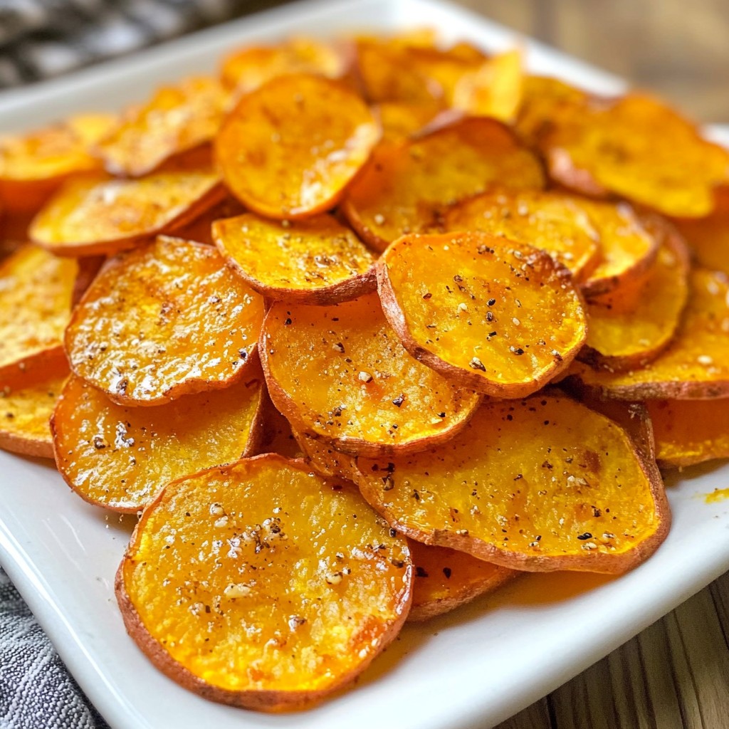 Air Fryer Sweet Potato Chips Crunchy and Flavorful Snack