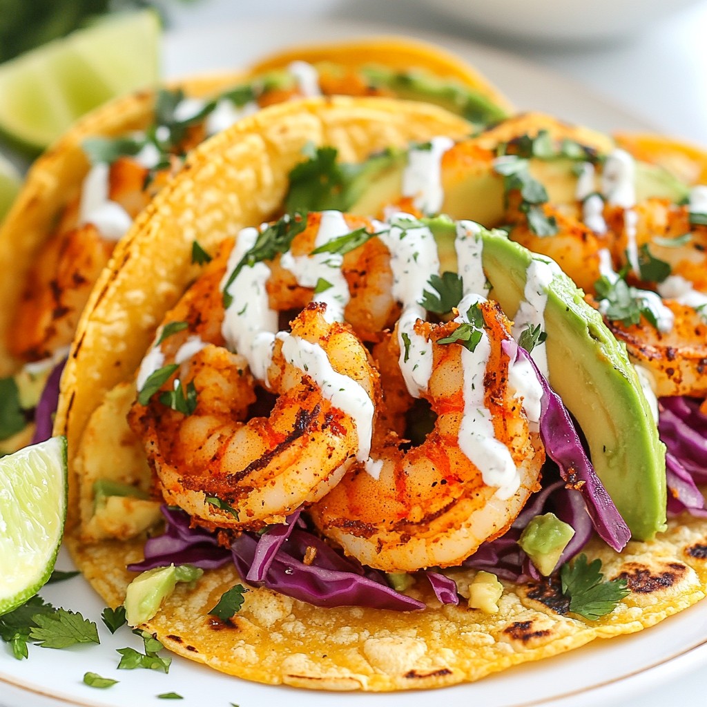 Spicy Cajun Shrimp Tacos Flavorful and Easy Recipe
