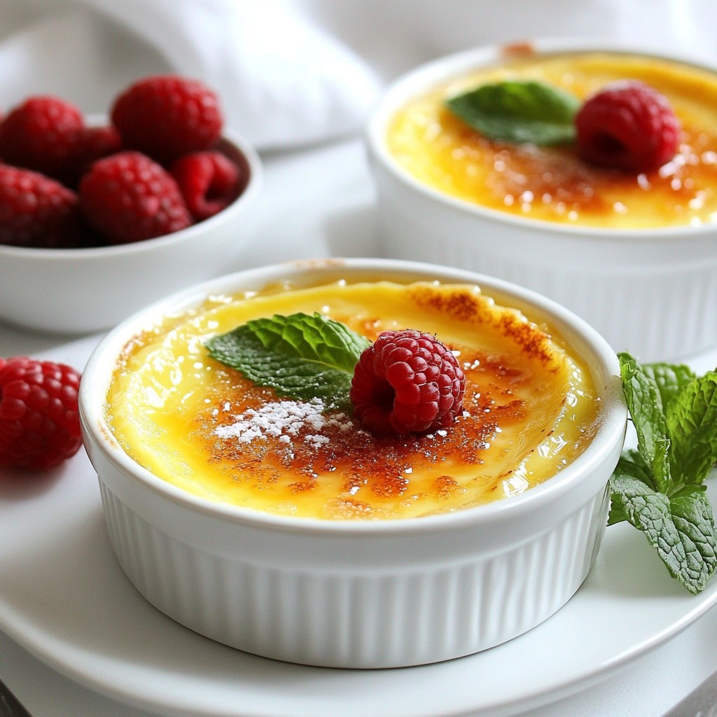Vanilla Bean Creme Brulee Delightful Dessert Recipe