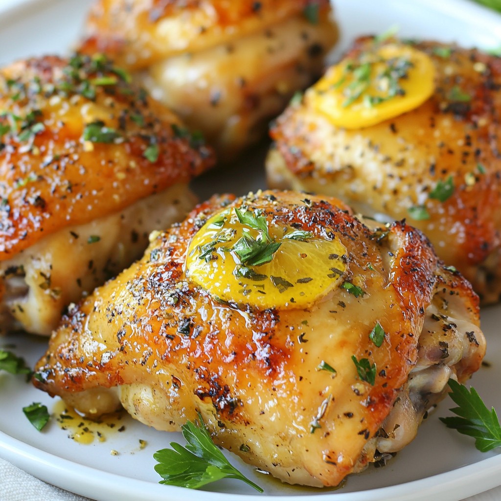 Lemon Herb Air Fryer Chicken Flavorful and Juicy Dish