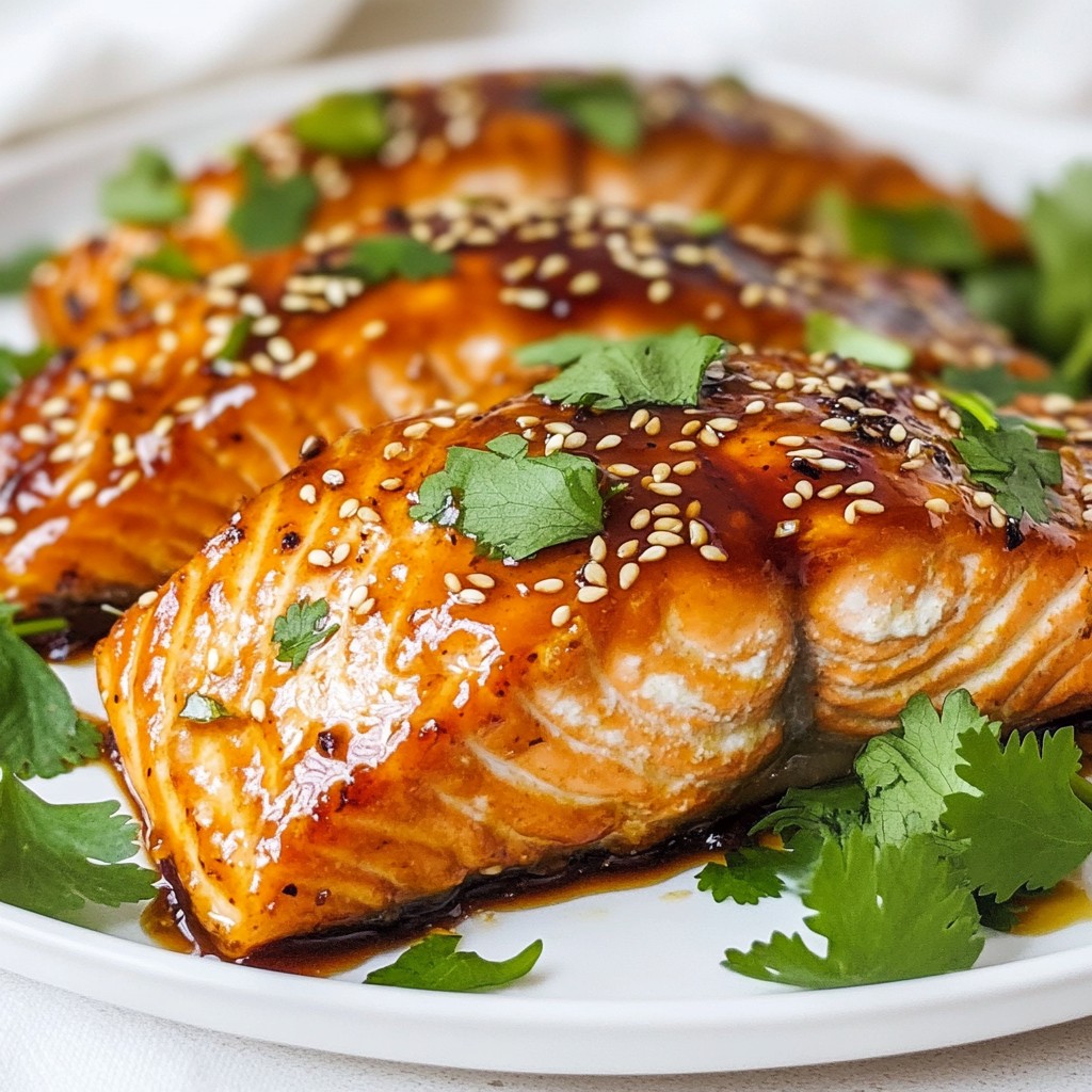 Sriracha Honey Glazed Salmon Flavorful Delight Recipe