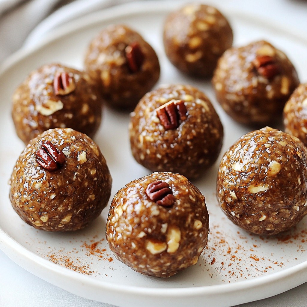 Maple Pecan Energy Balls Tasty and Nutritious Snack