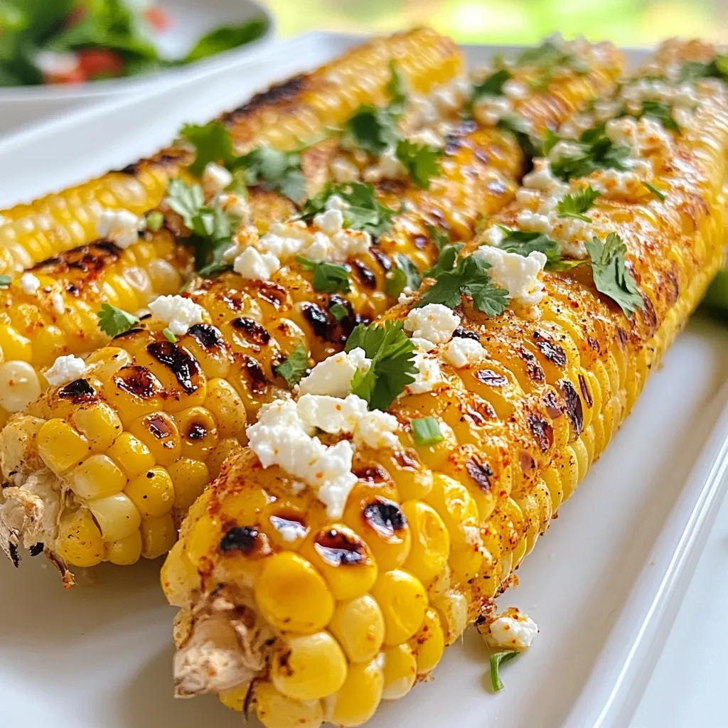 Chili Lime Grilled Corn Flavorful Side Dish Recipe